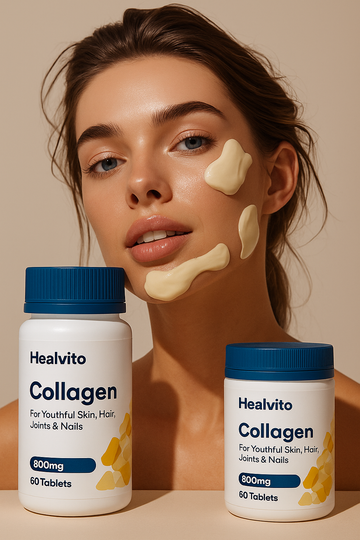 Collagen - For Youthful Skin, Hair, Joints & Nails, 800mg (60 Tablet)