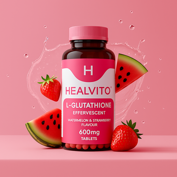 L-Glutathione Effervescent (Watermelon & Strawberry) Flavour 600mg Tablets