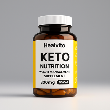 Healvito - Keto Nutrition - Weight Management Supplement 800mg (60 Cap)