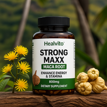Strong Maxx Maca Root (800mg) – Enhance Energy & Stamina