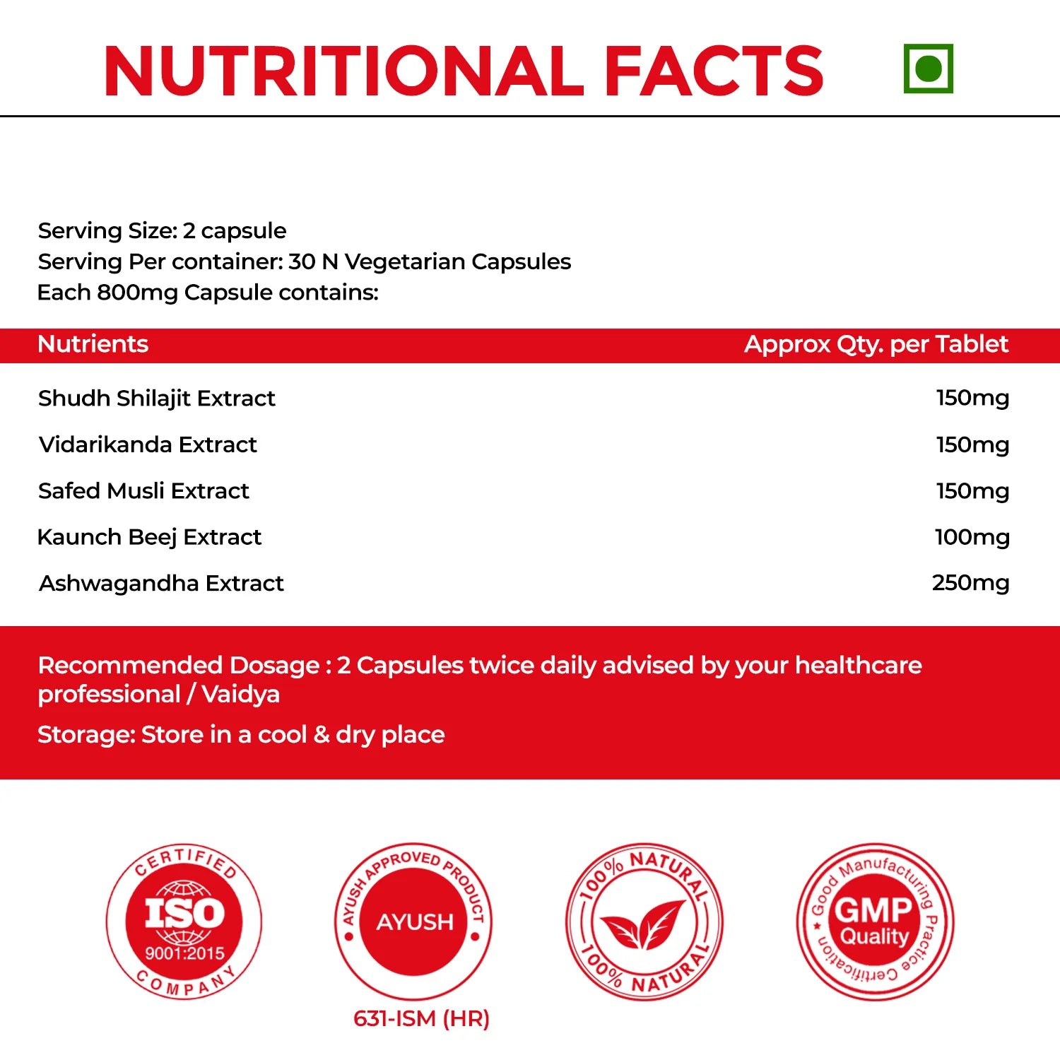 ManCare Pro for Strength, Energy & Performance (30 Capsules)