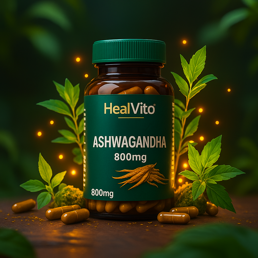 Herbalmax Ashwagandha Capsules- 800mg (30 Veg Cap)