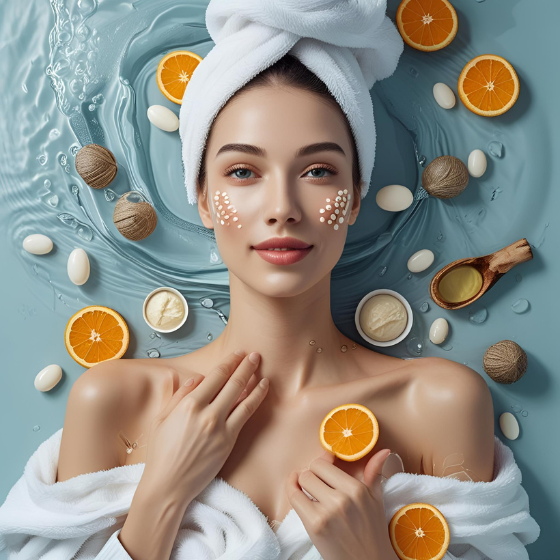Healvito Marine Collagen With Hyaluronic Acid, Vitamin C & E, Biotin - for Youthful Skin (240 gm)