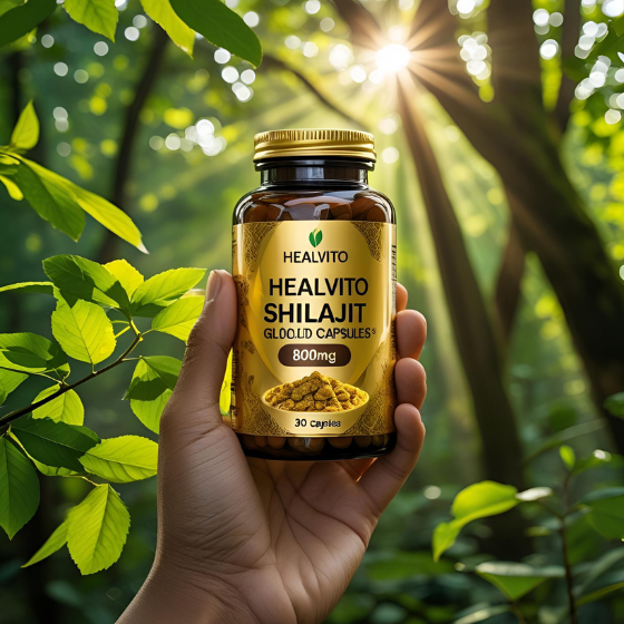 Shilajit Gold Capsules (800mg) – 30 Capsules