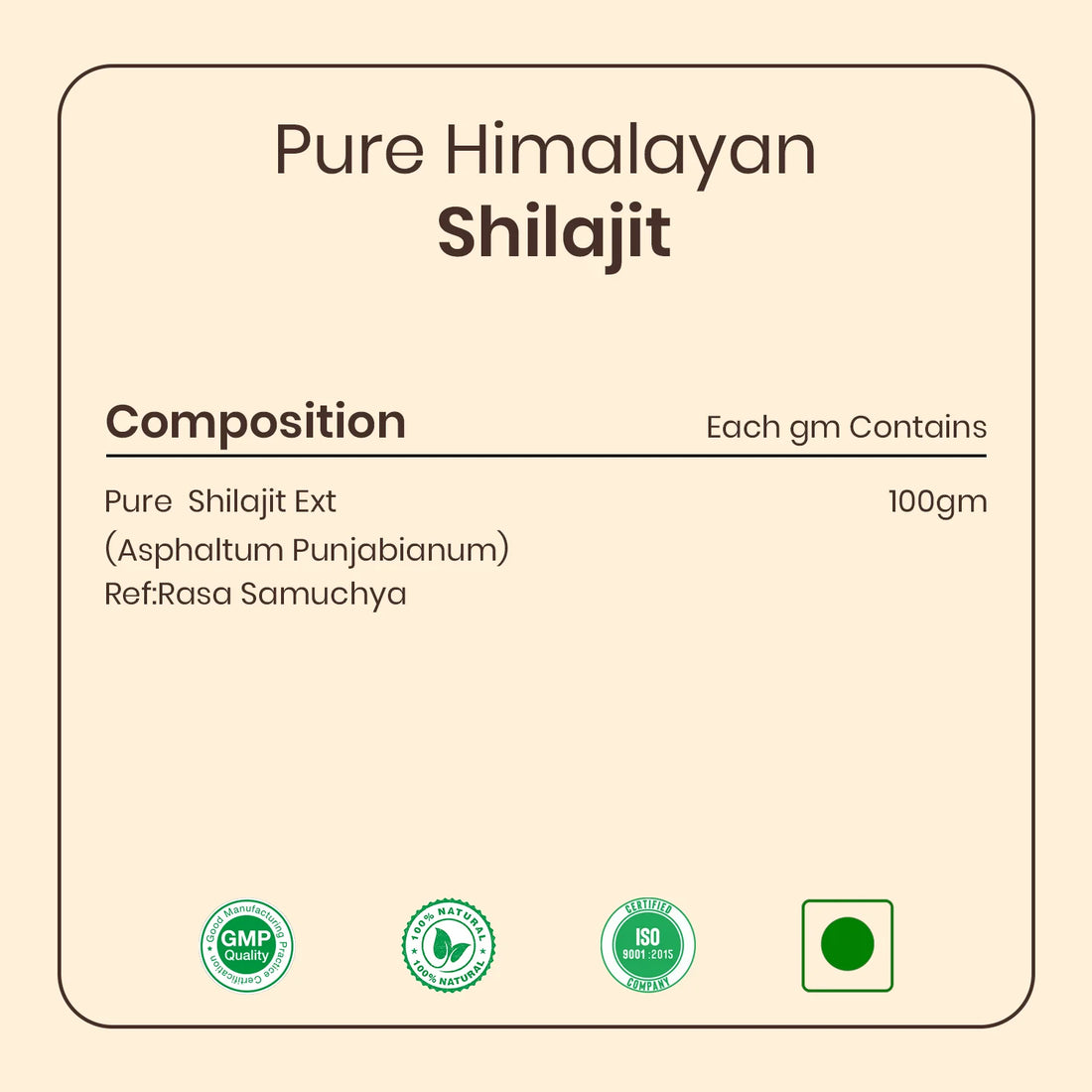 Pure Himalayan Shilajit Resin – 20 Gram