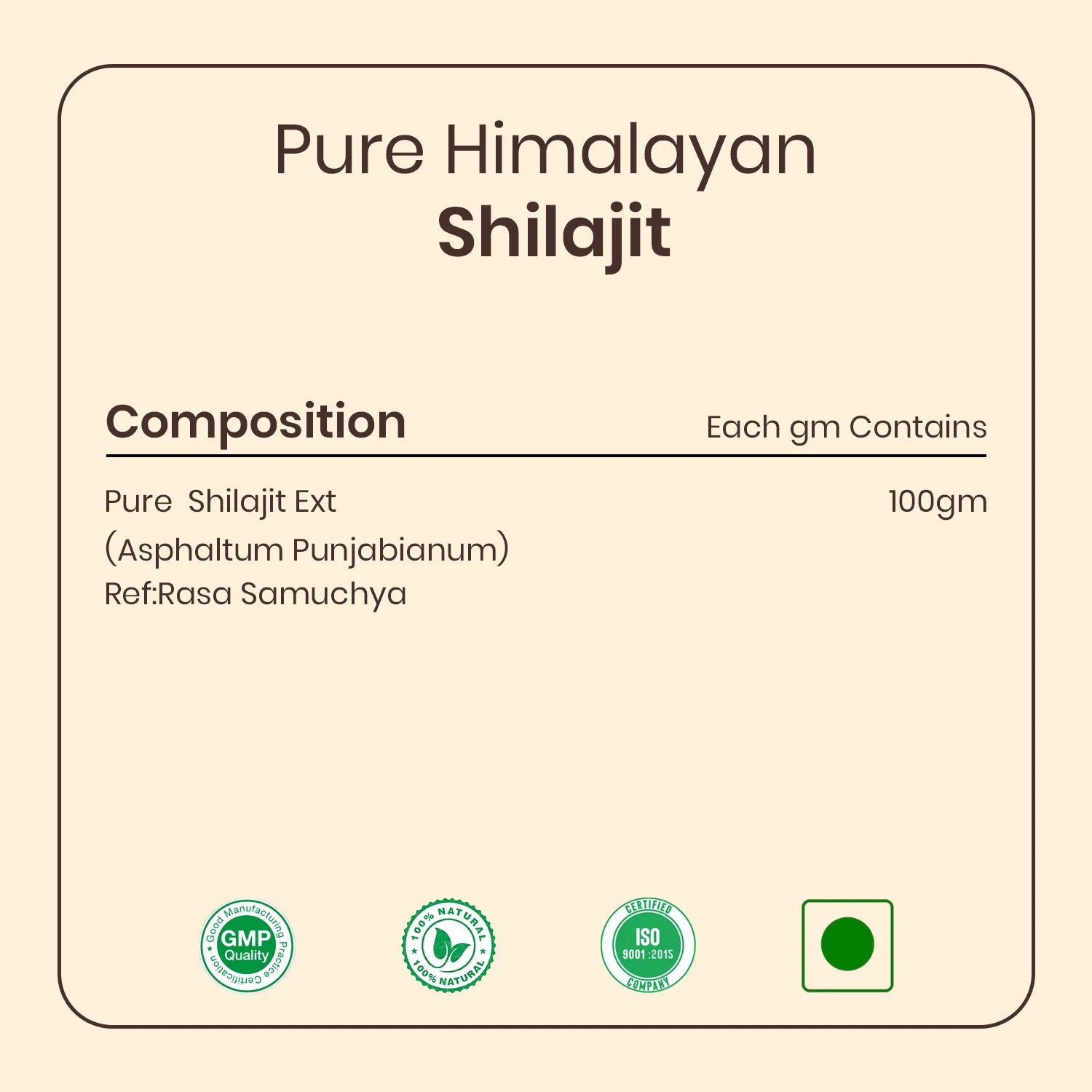 Pure Himalayan Shilajit Resin – 20 Gram
